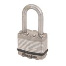 Master Lock Excell  Weatherproof   Padlock Steel 45mm