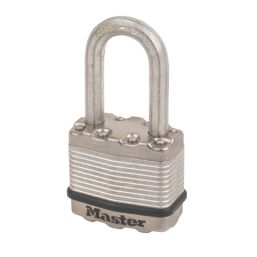 Master Lock Excell  Weatherproof   Padlock Steel 45mm