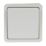 Hager Sollysta WXPPS12 IP66 10AX 1-Gang 1-Way Weatherproof Outdoor 2-Way Switch