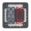 Hager Sollysta WXPPS12 IP66 10AX 1-Gang 1-Way Weatherproof Outdoor 2-Way Switch