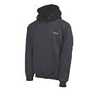 Apache Kingston Hooded Sweatshirt Grey/Black XX Large 27" Chest