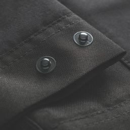 Scruffs Pro Flex Plus Holster Work Trousers Black 40" W 32" L