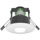 4lite WiZ Connected Fixed  Fire Rated LED Smart Downlight Matt White 4.9W 345lm