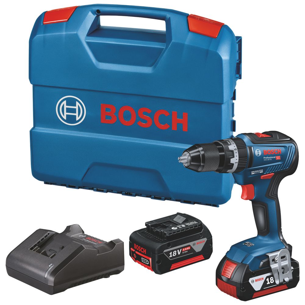 Bosch GSR 12V-35 HX Professional Hex Drill Driver Inc 2x 3.0Ah