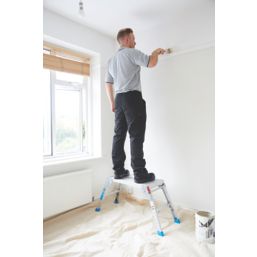 Mac Allister Aluminium 470mm x 0.6m Folding Work Platform