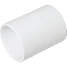 FloPlast  Straight Couplers 40 x 40mm White 5 Pack