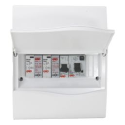 Garo CV8-NPS 8-Module 7-Way Populated  Shower Consumer Unit