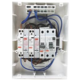 Garo CV8-NPS 8-Module 7-Way Populated  Shower Consumer Unit