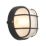 LAP Napoli Outdoor Round Caged Bulkhead Black