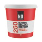 No Nonsense 250 Ultimate Drillable One Filler Light Grey 1Ltr
