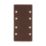 Flexovit  A203F 80 Grit 8-Hole Punched Multi-Material Sanding Sheets 185mm x 93mm 6 Pack