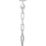 Essentials Welded Matt Silver Chain 5mm x 10m