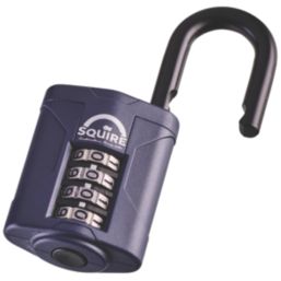 Squire  Water-Resistant  Combination  Padlock Blue 40mm