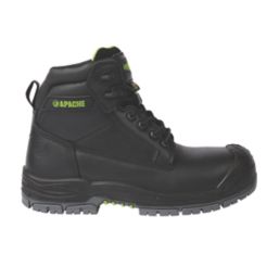 Apache Cranbrook Metal Free   Safety Boots Black Size 6