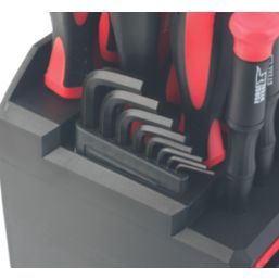 Forge Steel  Mixed Angle Screwdriver Set 112 Pieces