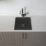 Carysil EN400-BK 1 Bowl Granite Composite Kitchen Sink Black 430mm x 460mm