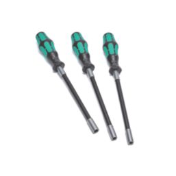 Wera 391 Hose Clamp Set Mixed  391/3 Flexible Hose Clamp Screwdriver Set 3 Pcs