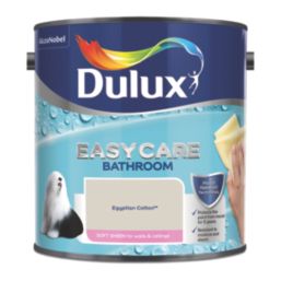 Dulux Easycare 2.5Ltr Egyptian Cotton Soft Sheen Emulsion Bathroom Paint