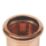 Flomasta  Copper Press-Fit Equal 90° M-Profile Elbows 28mm 2 Pack