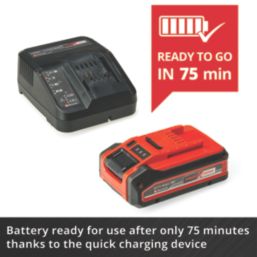 Einhell  18V 4.0Ah Li-Ion Power X-Change Battery & Charger Starter Kit 2 Pieces