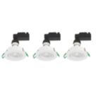 Sylvania Sylspot Platinum Kit Fixed  LED Warm White Downlights White 2W 360lm 3 Pack