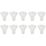 LAP   GU10 LED Light Bulb 345lm 3.6W 10 Pack
