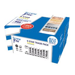 Screw-Tite  PZ Double-Countersunk Trade Pack 800 Pieces