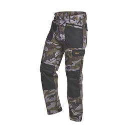 Site Harrier Work Trousers Camouflage 30" W 32" L