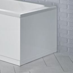 Laval Adjustable End Bath Panel 735mm White