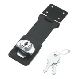 Smith & Locke Hasp & Staple Powder-Coated 89mm