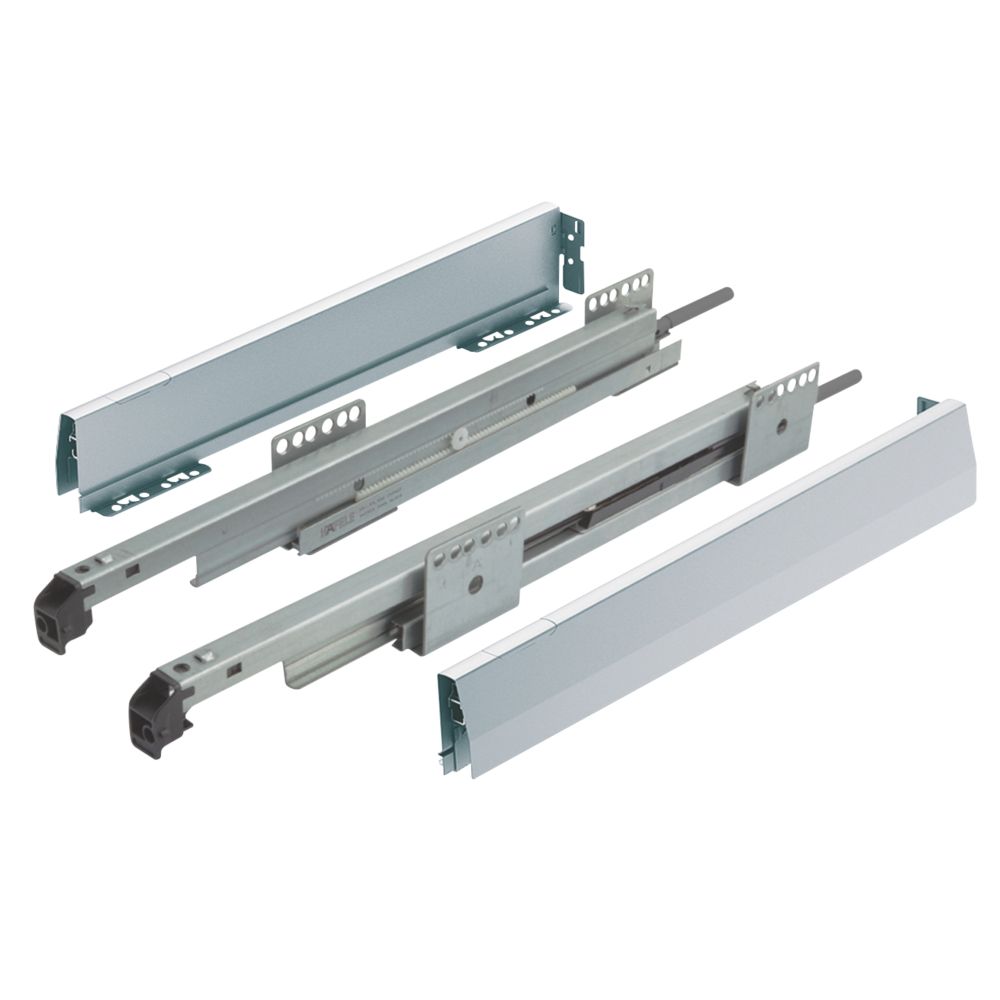 Hafele Drawer Sides & Runners 450mm 2 Piece Set Screwfix