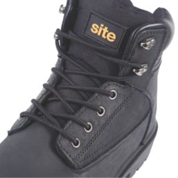 Site Marble Size 7  Black  Water-Resistant Steel Toe Cap Safety Boots