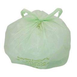 L-PRO Love The Earth Light Green Compostable Caddy Liners 10Ltr 60 Pack