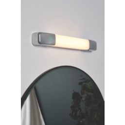 Spa  Single Voltage LED Shaver Light Chrome 10W 1000lm