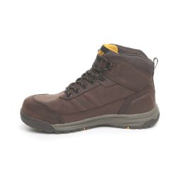 DEWALT Pasco Size 9  Brown  Steel Toe Cap Safety Boots