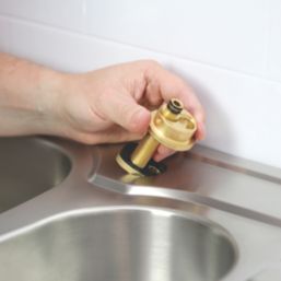 Bristan Pistachio Kitchen Mono Mixer Black