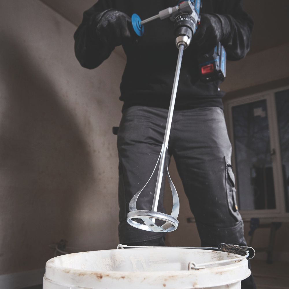 Italian Mixing Paddle 100mm X 500mm X 10mm HEX Shank - View #7