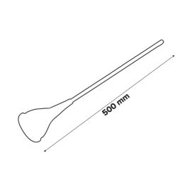 Erbauer  Hex Shank Mixer Paddle 100mm x 500mm