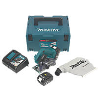 Makita DCC500RTJ 18V 5.0Ah Li-Ion LXT Brushless Cordless 125mm Disc Cutter