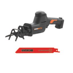 Worx WG893E 20V Li-Ion PowerShare / Pro Brushless Cordless Reciprocating Garden Saw - Bare