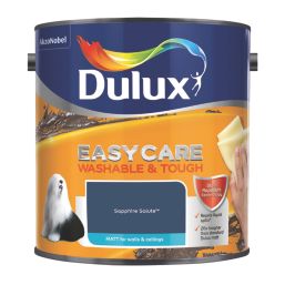 Dulux EasyCare Washable & Tough 2.5Ltr Sapphire Salute Matt Emulsion  Paint