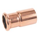 Flomasta  Copper Press-Fit M-Profile Reducer F 22mm x M 28mm 2 Pack
