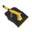 Bulldozer Dustpan & Brush Black & Yellow 2 Piece Set