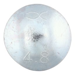 Timco Carriage Bolts Carbon Steel Zinc-Plated M12 x 110mm 25 Pack