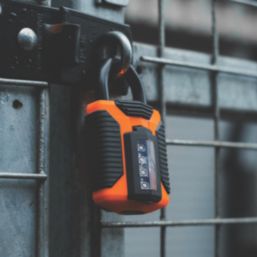 Squire CP50 ATLO Weatherproof  Combination  Padlock Orange 50mm