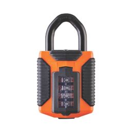 Squire CP50 ATLO Weatherproof  Combination  Padlock Orange 50mm