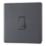 LAP  20A 16AX 1-Gang 2-Way Light Switch  Slate Grey