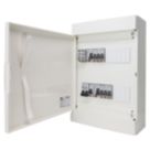 Garo G26B-7AS 26-Module 15-Way Populated  Dual RCD Consumer Unit with SPD