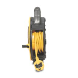 Stanley 13A 4-Gang 7.5m  Cable Reel + 2.1A 2-Outlet Type A USB Charger 240V