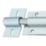 Smith & Locke Adjustable Barrel Gate Bolt Silver 152mm